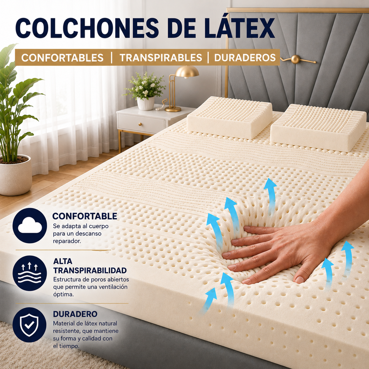 Colchón De Látex - ÚLTIMAS UNIDADES