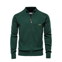 LC Pull Zippé Texturé Homme