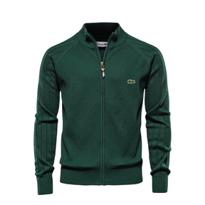 LC Pull Zippé Texturé Homme