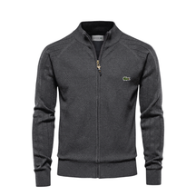 LC Pull Zippé Texturé Homme