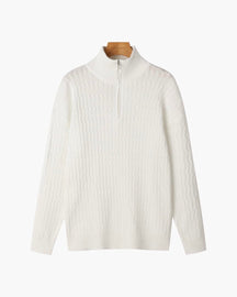 GWANGJU Half Zip Sweater