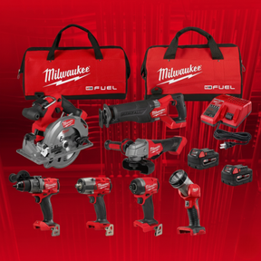 KIT MILWAUKEE – 7 HERRAMIENTAS PROFESIONALES