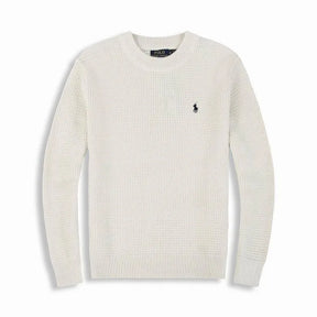 RL Textured Crewneck Jumper