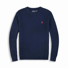 RL Textured Crewneck Jumper