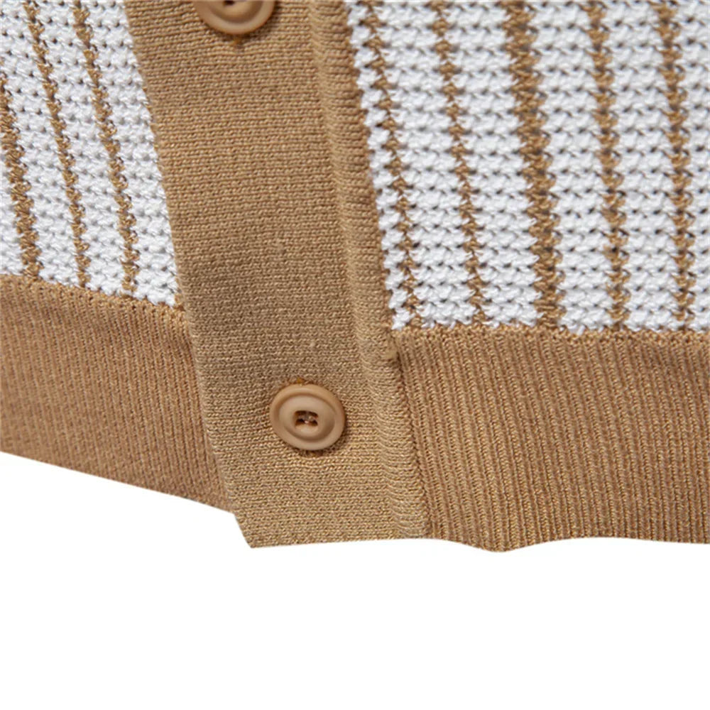Monaco Textured Knit Polo
