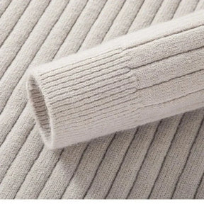 ZERMATT High Collar Half Zip Sweater