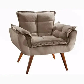 Kit 02 Sillón Opala Decorativo Patas Palito