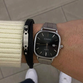C A S I O Luxurious 36mm Watch - Water Resistant | Transferred steel