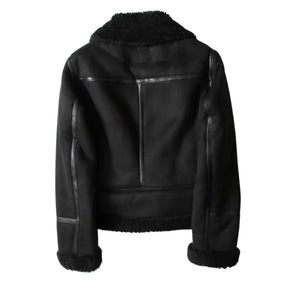 Colette Shearling Suede Jacket