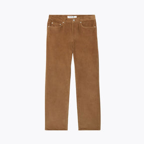 LC 5 Pocket Straight Fit Velour Pants