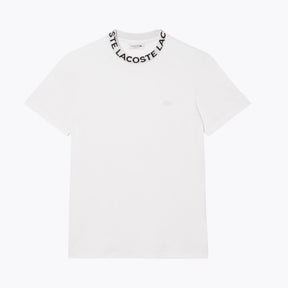 LC Jacquard Branded Piqué T-shirt