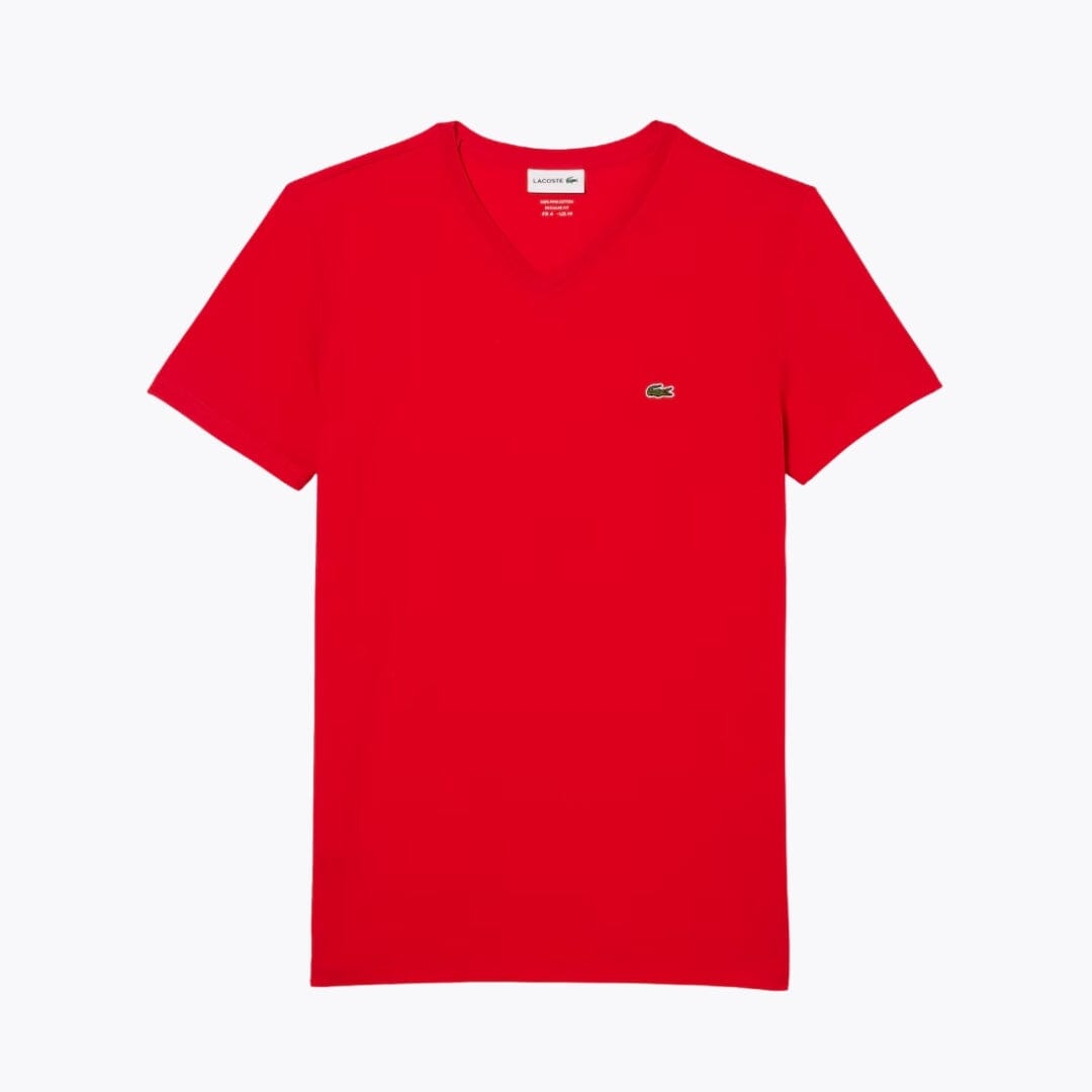 LC Lightweight Cotton Pima V Neck T-shirt