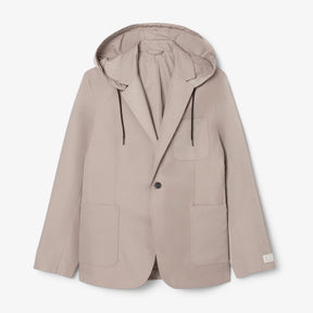 LC Twill Blazer with Hood