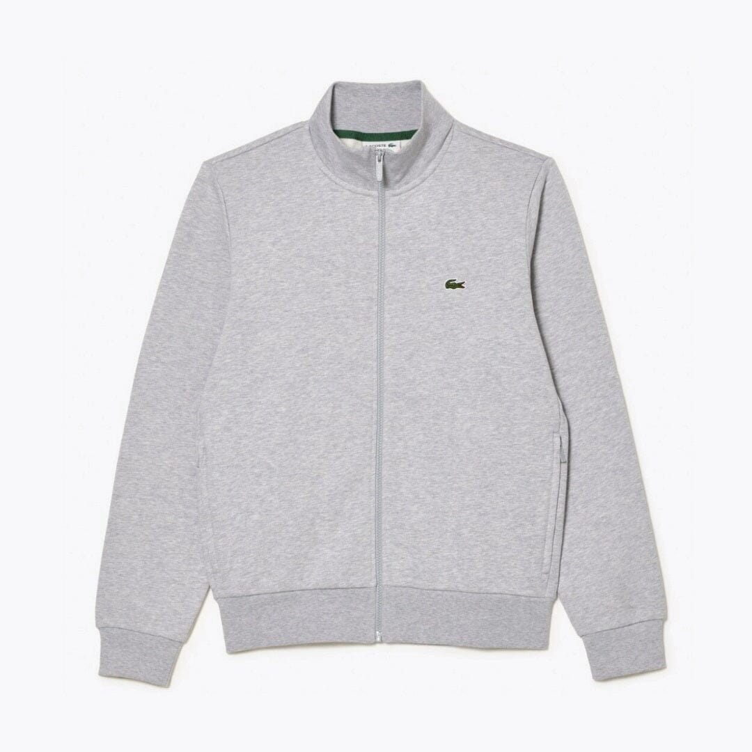 LC Zip-Up High Neck Fleece Sweatshirt
