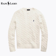 RL Cable-Knit Cotton Jumper