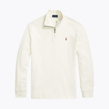 RL Estate-Rib Quarter-Zip Pullover