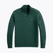 RL Estate-Rib Quarter-Zip Pullover