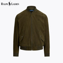 RL Suede Bomber Jacket